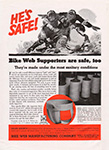 Bike Web Supporter Vintage Advertising
