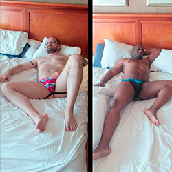 A Couple in their Jockstraps