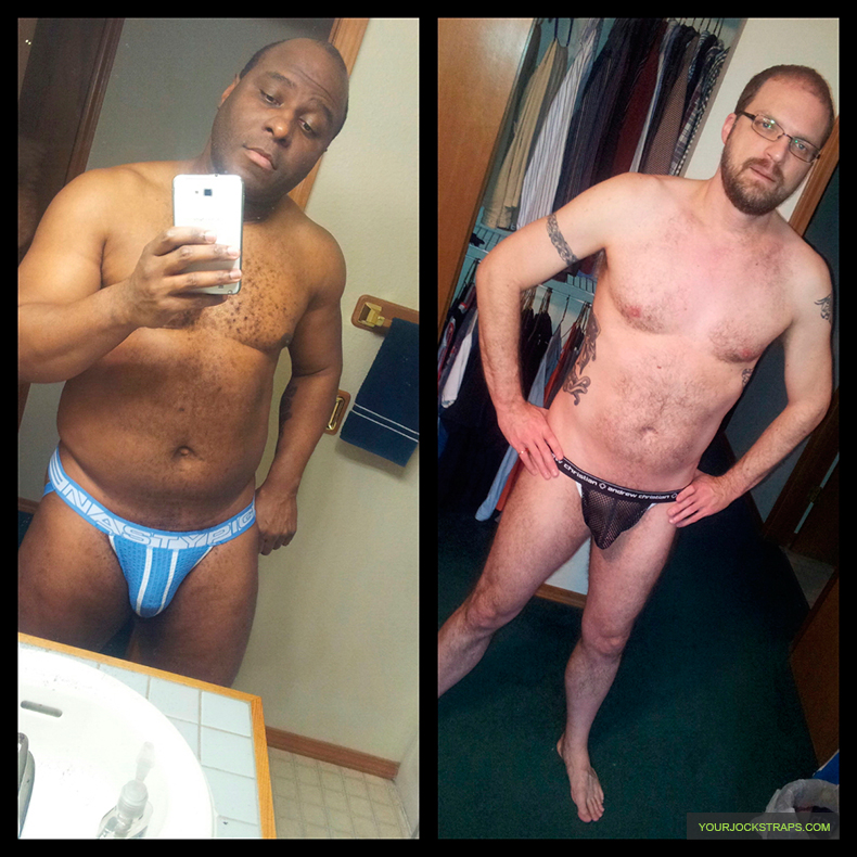 A Couple in Their Jockstraps