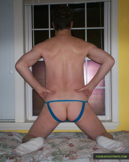 Cover Male Turquoise Jockstrap