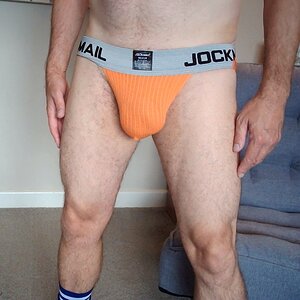 Front bulge in new Jockmail jockstrap