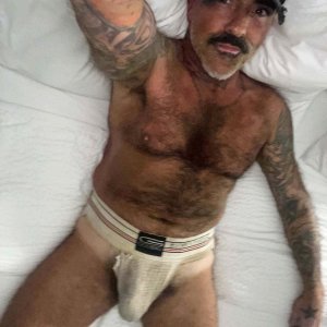 STINKYDONGER'S CUM LOADED TORN, RIPE GOLDBERG JOCKSTRAP
