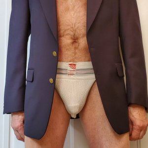 Cocky Cdn - Jockstrap and a Blazer - Pic 2