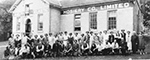 Vintage photos of the Guelph Elastic Hosiery Factory and Staff (circa 192?)