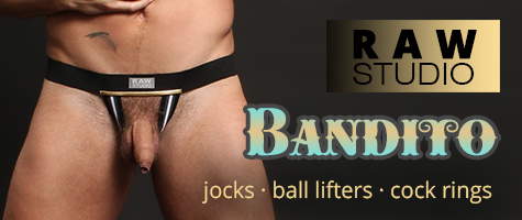 New Raw Studio Bandito Collection now at Jockstrap Central