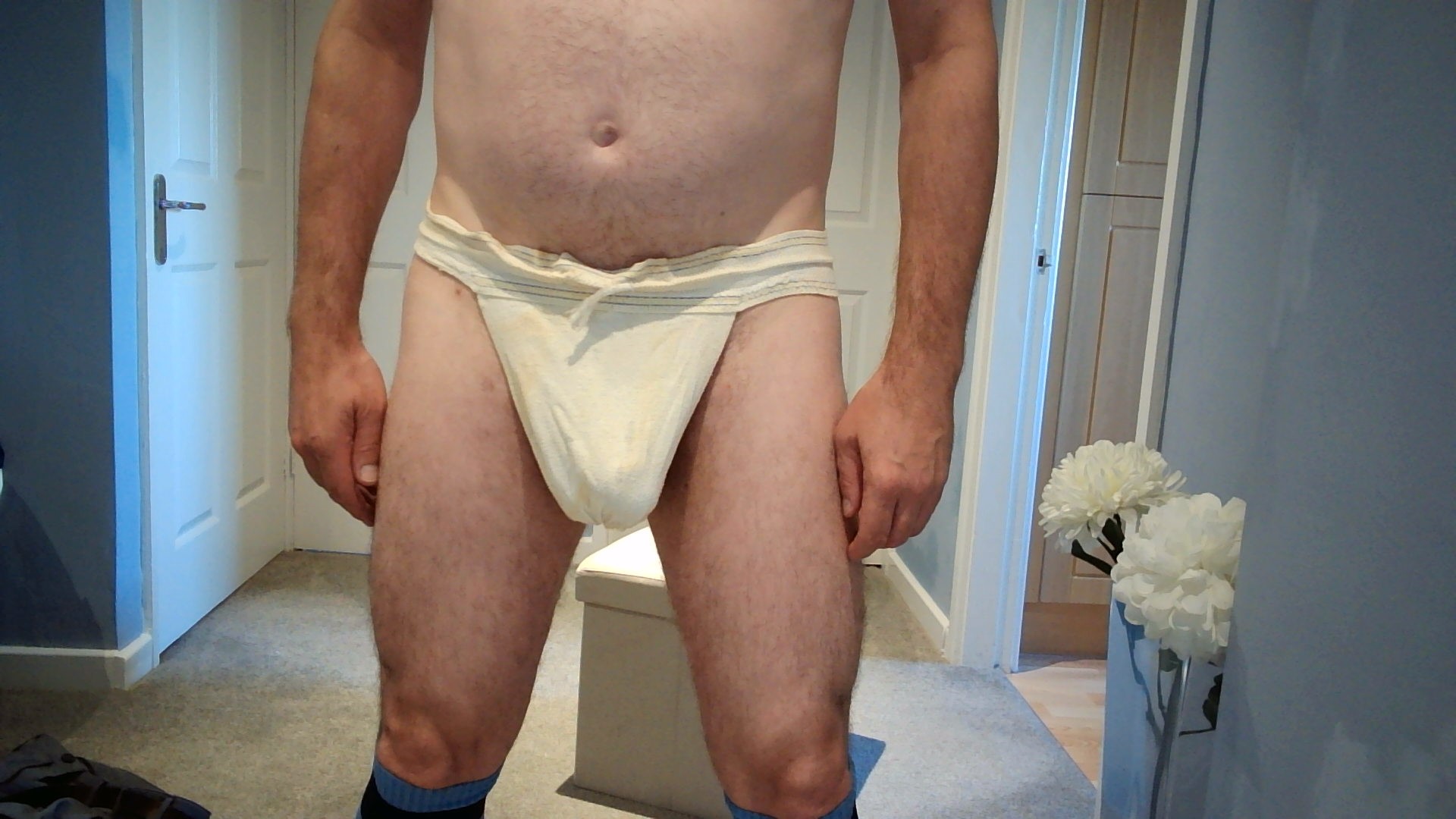 My oldest jockstrap of 30 years.  A Pro Sport item bought from a local sports shop which closed long ago.