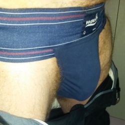 Navy Wolf Athletic Supporter