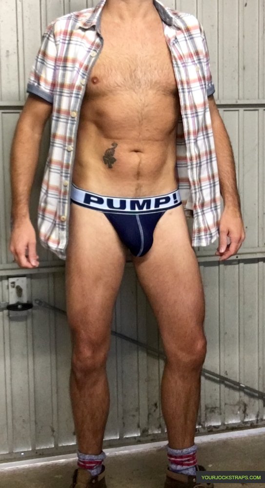 PUMP! Blue Steel Jockstrap